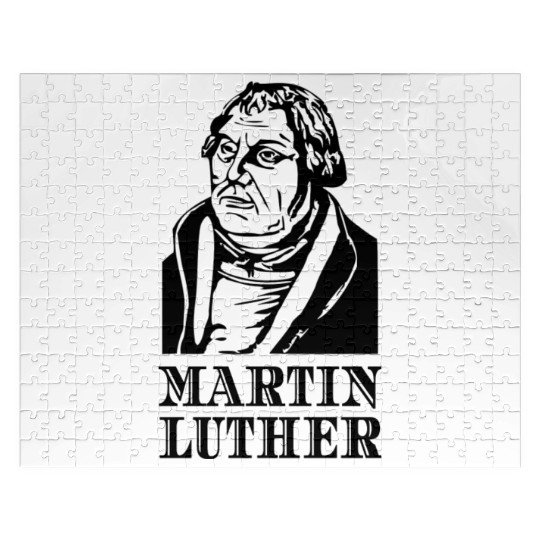 Martin Luther Monk Theologian And Bible Translator Jigsaw Puzzles