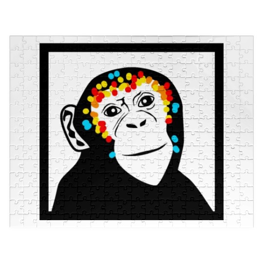 Monkey Face Monkey Monkey Jigsaw Puzzles