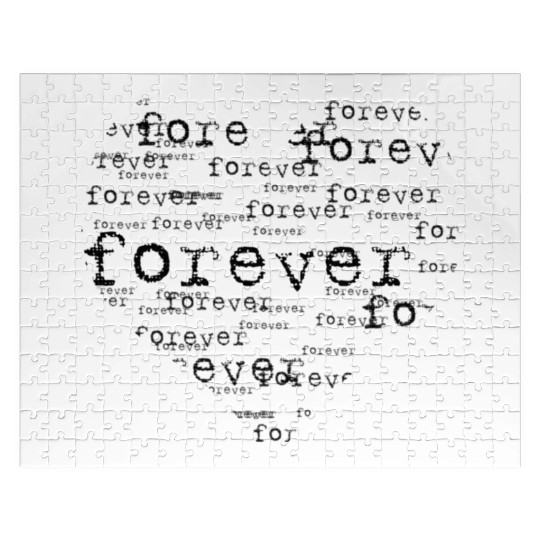 Funny Heart I love you Forever baby Jigsaw Puzzles