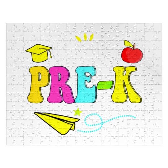 Happy Back To School Team Pre K Preschool Teacher Jigsaw Puzzles