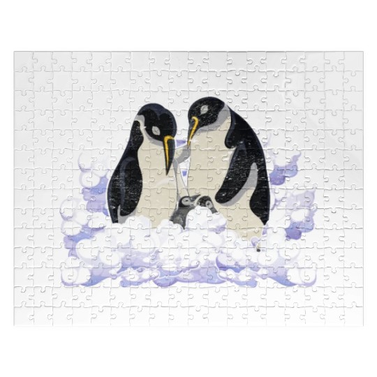 Night owl penguin gift favorite sleep Jigsaw Puzzles
