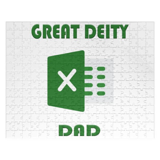 Great deity excel dad Jigsaw Puzzles