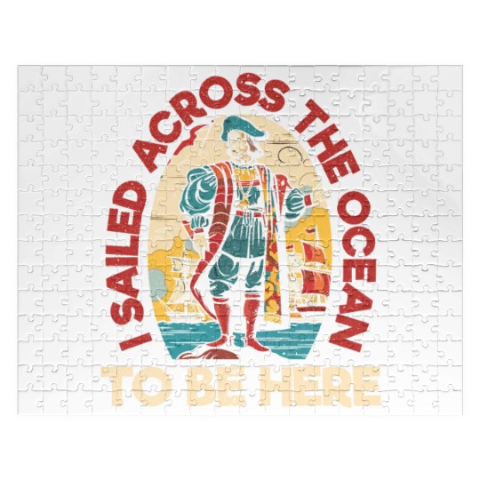 Christopher Columbus Italian American Columbus Day Jigsaw Puzzles