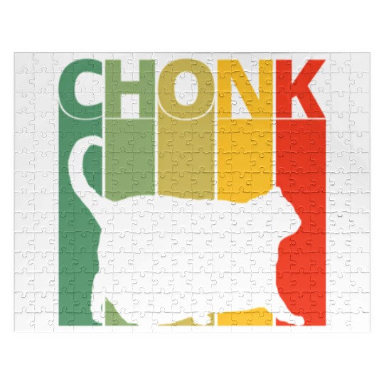 Cat Meme Chonk Dank Meme Chonk Jigsaw Puzzles