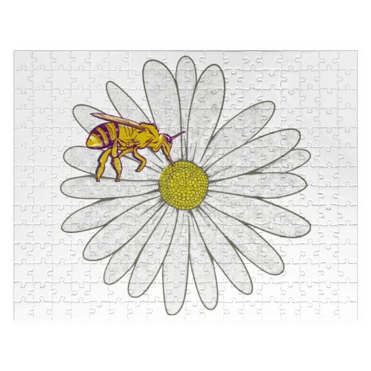 Bee Mountain Daisy Jigsaw Puzzles