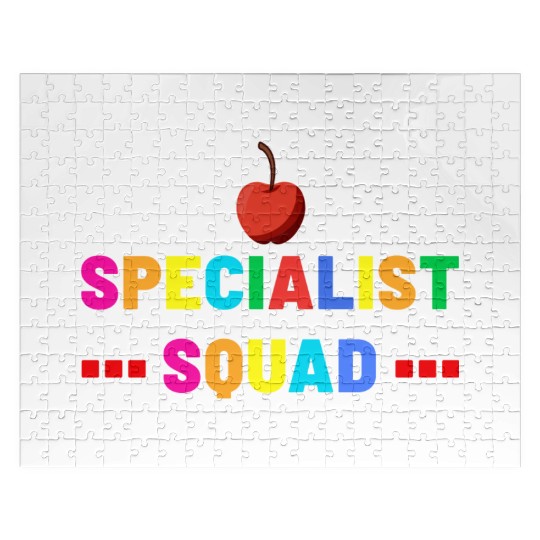 Specialist Squad Teacher Team Back To School cool Jigsaw Puzzles