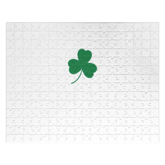Hooligan Irish St Patrick'S Day Shamrock Clover Jigsaw Puzzles