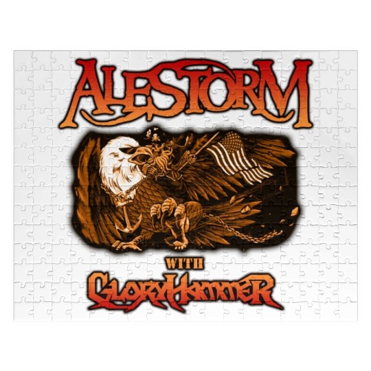 1 ALESTORM WITH GLORYHAMMER TOUR 2023 Jigsaw Puzzles