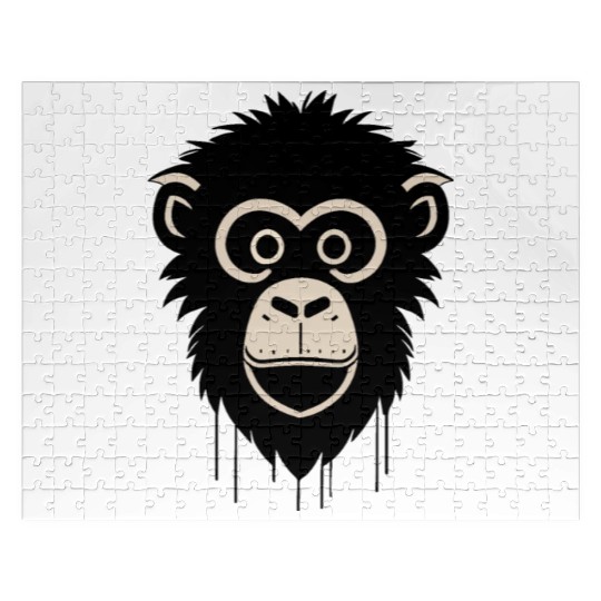 monkey face Jigsaw Puzzles