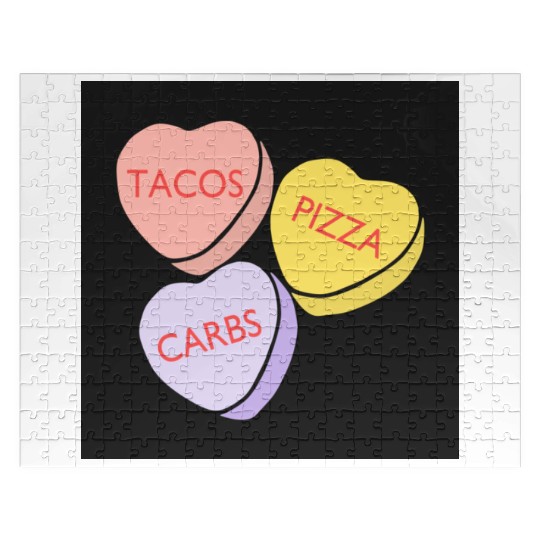 FRONTARTFunny Conversation Hearts Candy Jigsaw Puzzles