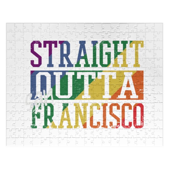 Straight Outta San Francisco Jigsaw Puzzles