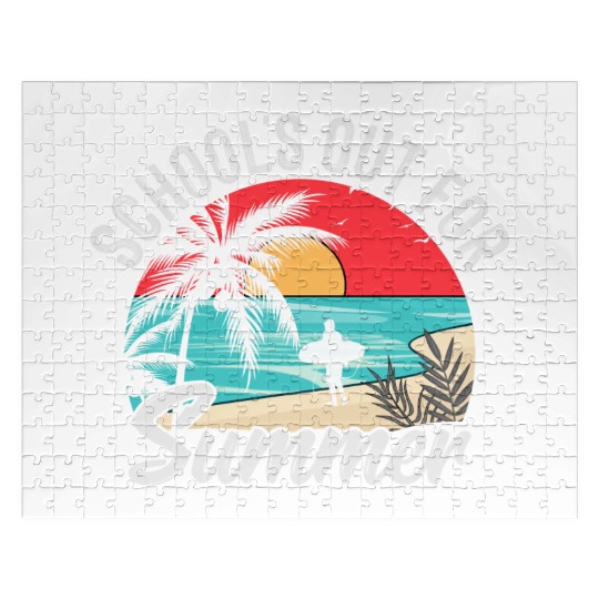 school's out for summer Jigsaw Puzzles