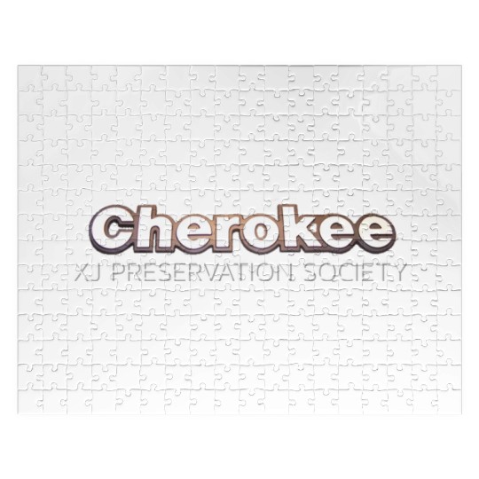 Cherokee Xj Preservation Society Jigsaw Puzzles