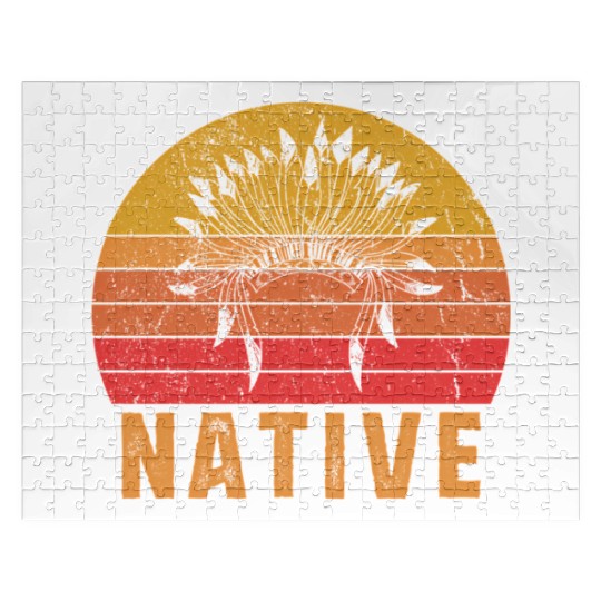 Native American Pride Native Indian Jigsaw Puzzles