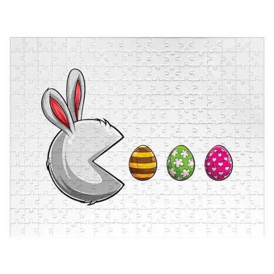 Happy Easter Day Bunny Egg Easter Jigsaw Puzzles