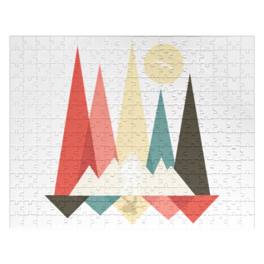 Backpacking Hiking Outdoor Wilderness Mountains Mo Jigsaw Puzzles