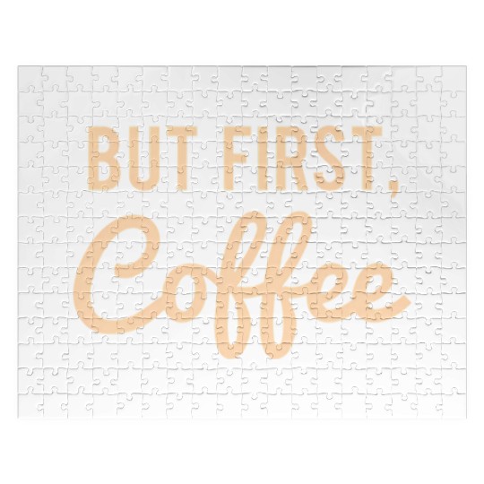 But First Coffee Jigsaw Puzzles