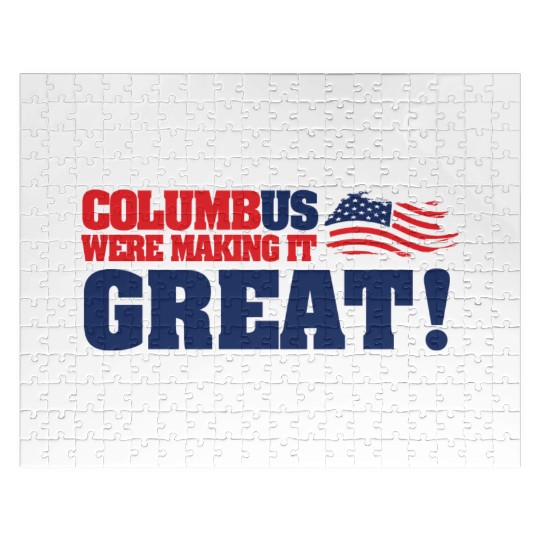 Columbus Day Columbus Were Make It Great Jigsaw Puzzles