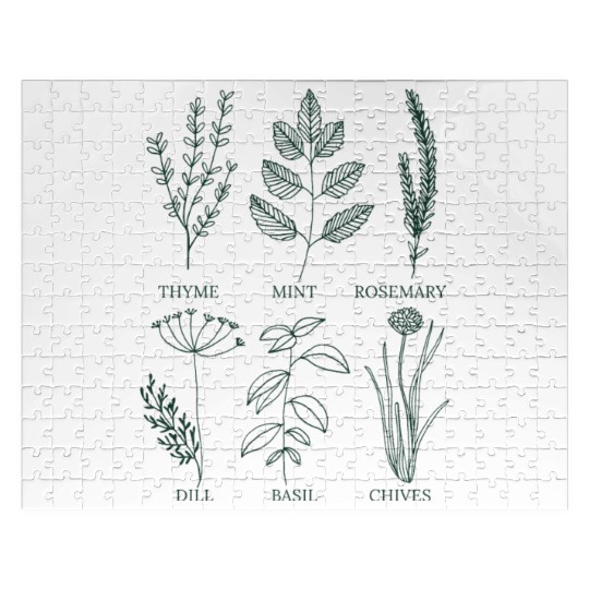 Herb Garden Jigsaw Puzzles