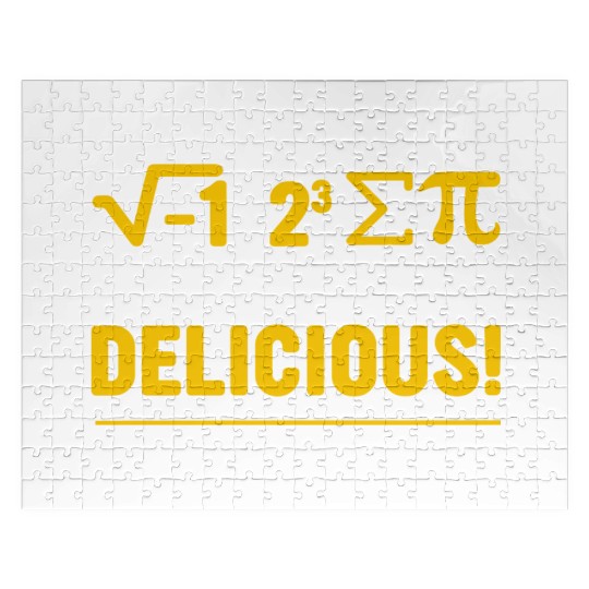 Funny Math Pi Day And It Was Delicious Jigsaw Puzzles