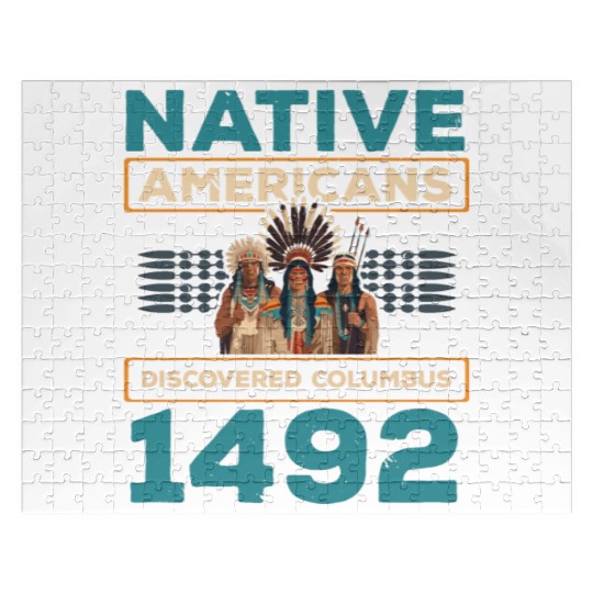 Aboriginal Indians Indigenous Native American Day Jigsaw Puzzles