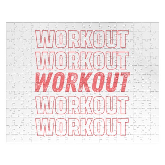 Workout | Fitness | Exercise | GYM | Health lover Jigsaw Puzzles