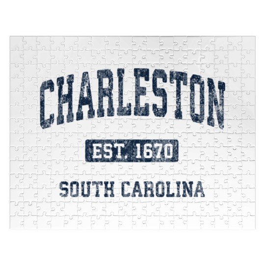 Charleston South Carolina Sc Athletic Sports Jigsaw Puzzles