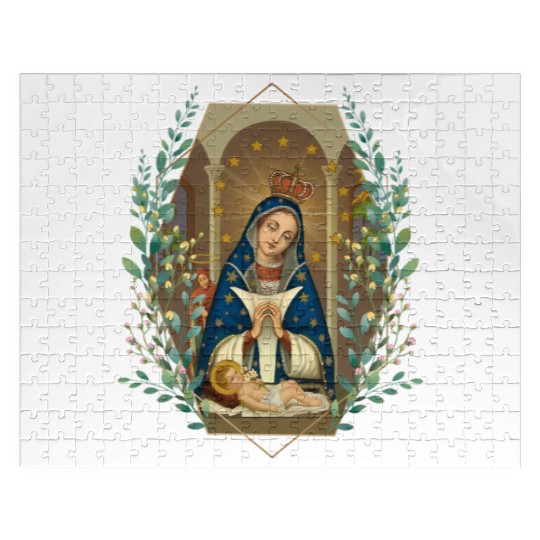 Our Lady Of Altagracia Virgen De Dominicana Jigsaw Puzzles