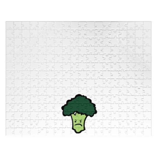Maybe Broccoli Doesn t Like You Either Funny Food Jigsaw Puzzles