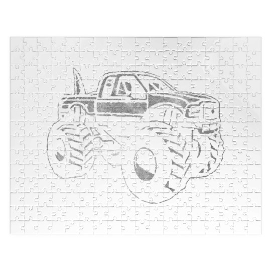 Monster Trucks Big Truck Jigsaw Puzzles