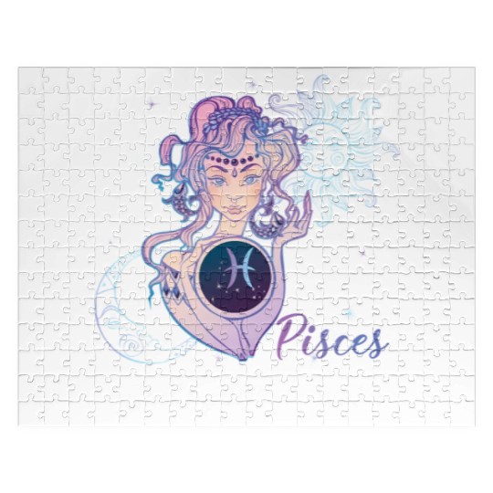 Pisces Zodiac Sign Pisces Horoscope Astrology Jigsaw Puzzles