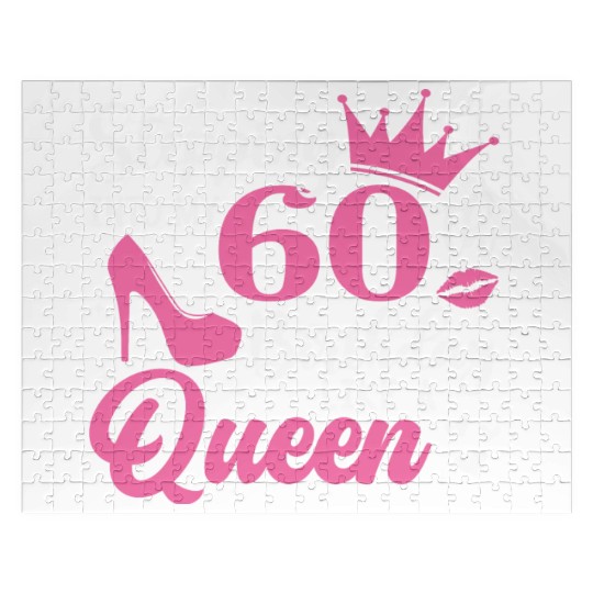 Stepping Into My 60th Birthday Like A Queen Jigsaw Puzzles
