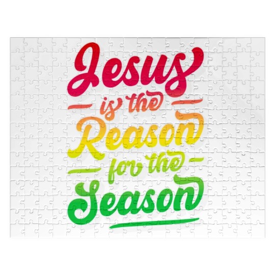 Jesus Is The Reason For The Season 12 Jigsaw Puzzles