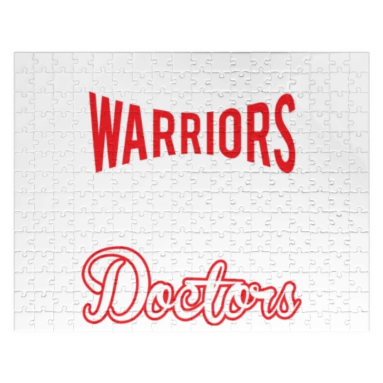 The Real Warriors Are Our Doctors vintage Jigsaw Puzzles