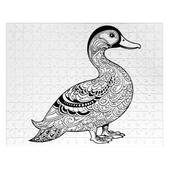 Duck Bird Nature Pond Jigsaw Puzzles