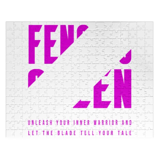 Fencing Queen Jigsaw Puzzles