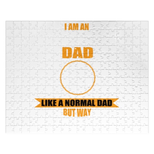 Iced Coffee Dad Outfit For Father's Day Jigsaw Puzzles