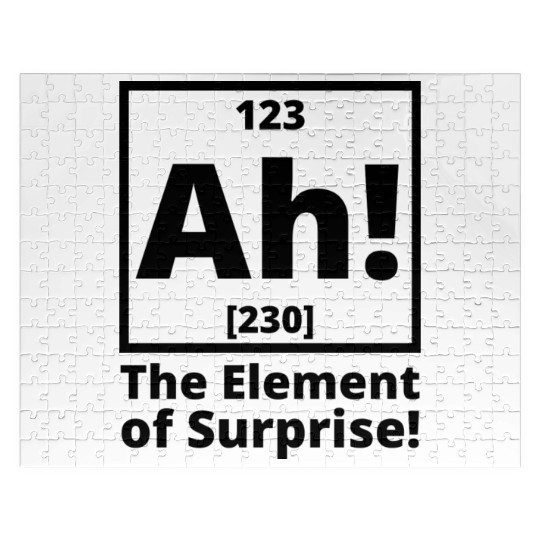 Ah The element of surprise stars Jigsaw Puzzles