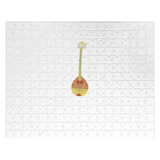 Irish Bouzouki Instrument Greek Jigsaw Puzzles