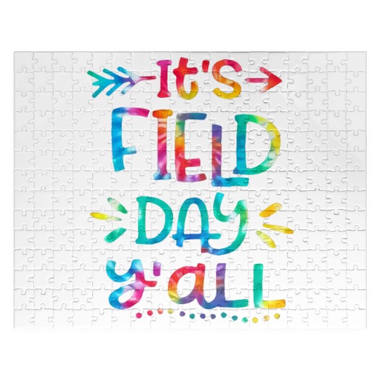 IT'S FIELD DAY y'all Jigsaw Puzzles
