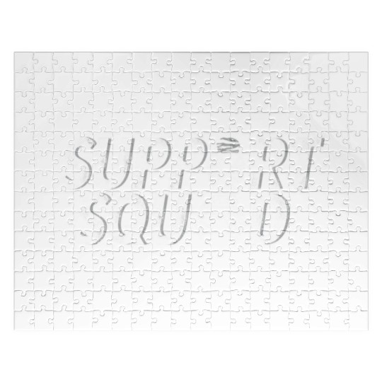 Support Squad Zebra Ribbon Carcinoid Cancer Awaren Jigsaw Puzzles