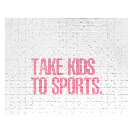 Mother'S Day Eat Sleep Take To Sports Repeat Jigsaw Puzzles