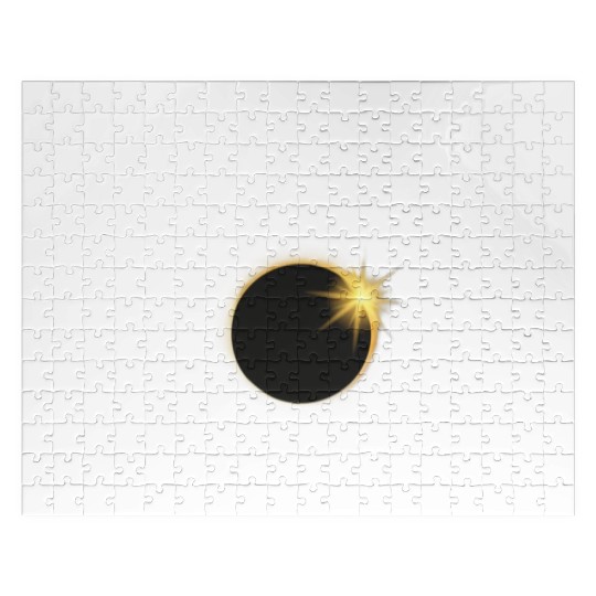 Solar Eclipse 2024 Kentucky Oklahoma Michigan City Jigsaw Puzzles
