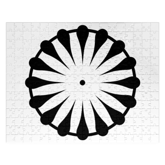 CIRCLE WITH POINT Jigsaw Puzzles