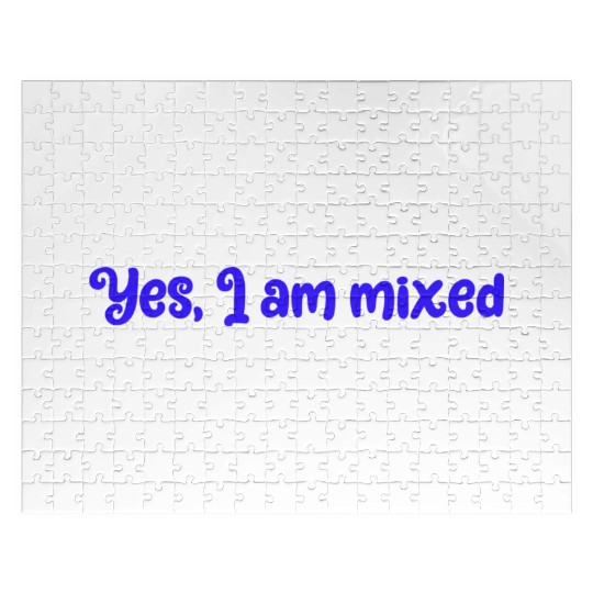 Yes I am mixed ethnically ambiguous babes summer Jigsaw Puzzles