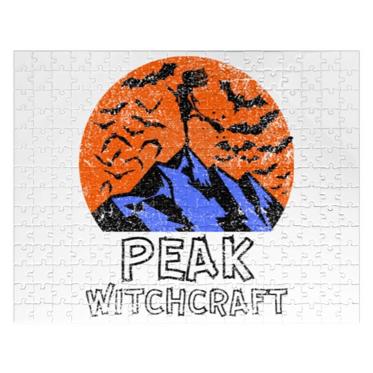 Peak Witchcraft Mountain Witch Jigsaw Puzzles