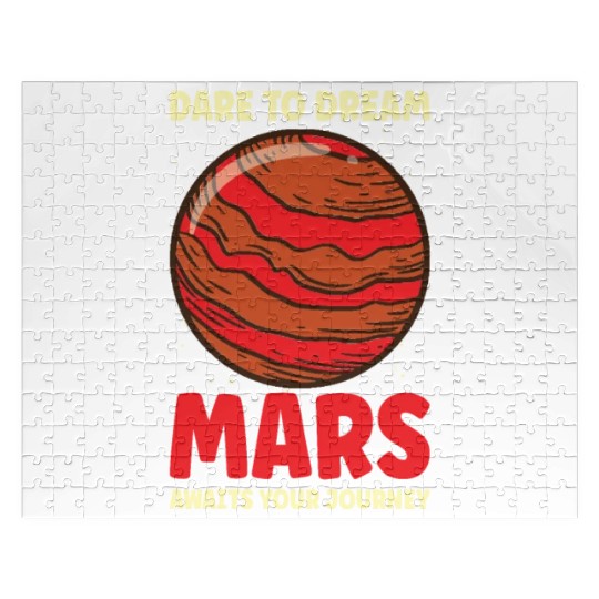 Mars Explore Astronaut Astronomy Solar System Jigsaw Puzzles