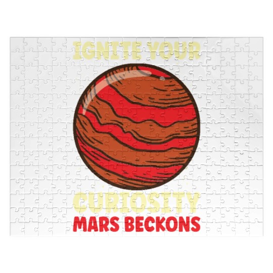 Mars Explore Astronaut Astronomy Solar System Jigsaw Puzzles