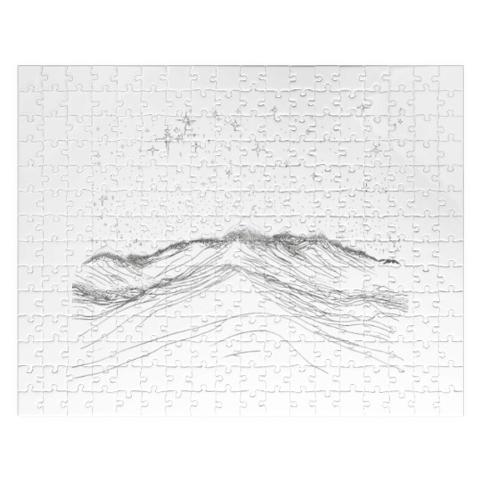 Night Starts and Mountain 3 Jigsaw Puzzles