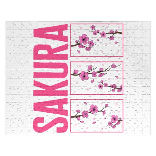 Cherry Blossom Jigsaw Puzzles, Sakura Kawaii Pop Culture